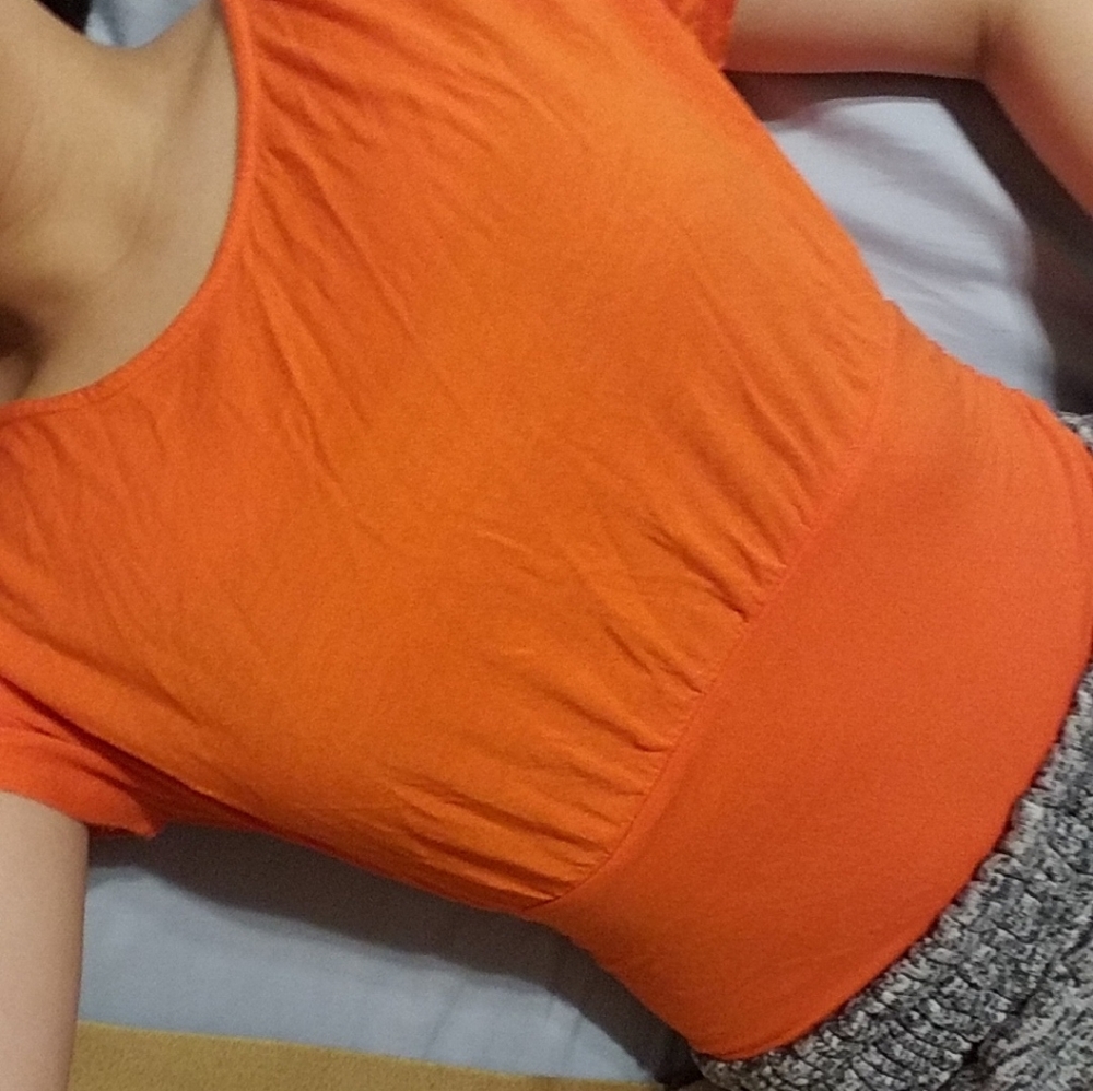 orange blouse - Picture 2 of 6